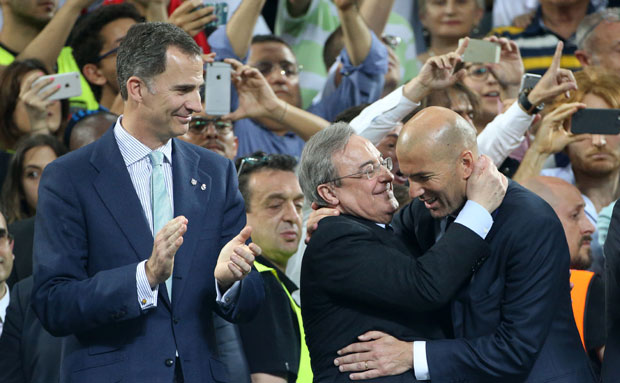 Флорентино Перез: Зидан је био кључ успеха