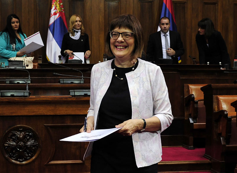 Маја Гојковић на челу парламента
