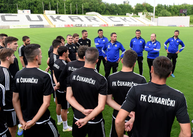 Чукарички почео припреме: Павловић одлази, Радоњић остаје