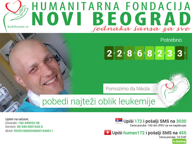 СМС за Николин спас