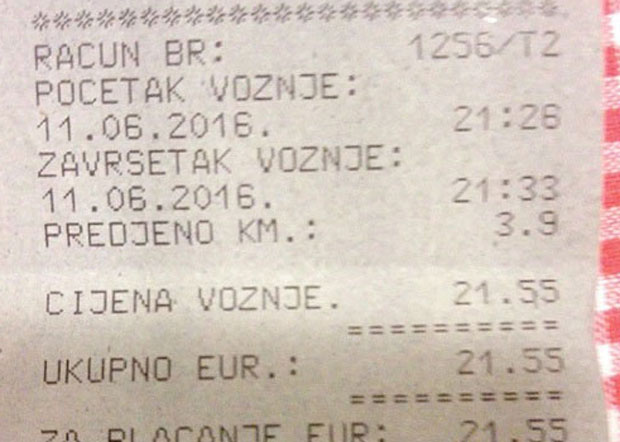 Белгијанце у Будви ојадили таксисти