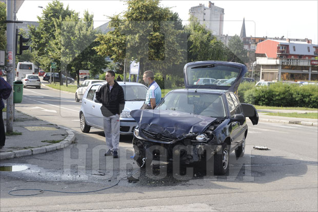 Настрадао у карамболу