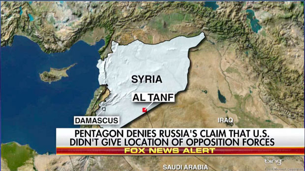 Русија: Пентагон није дао податке о положају сиријске опозиције