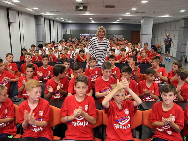 Красић гост Школе фудбала ФСС: Волео бих да свако сретне свог Ланета