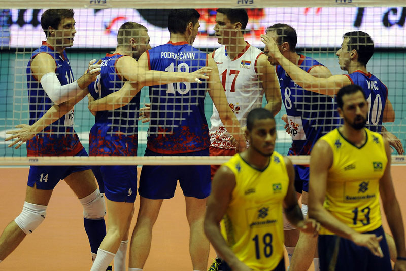 Светска лига: Србија савршена, пао и Бразил