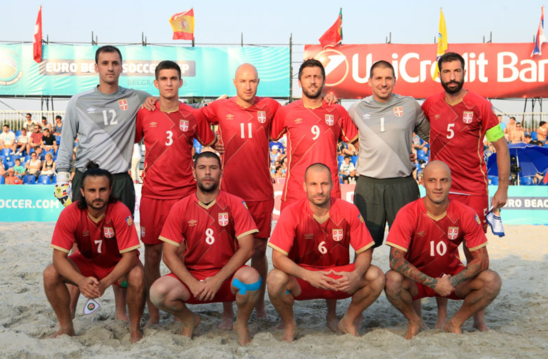 Убедљив пораз Србије у четвртфиналу Европског фудбалског купа на песку