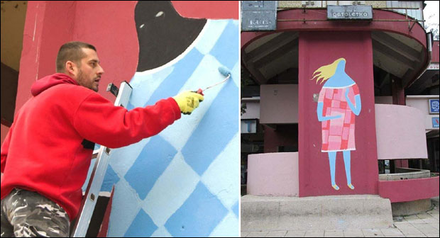 Осликао аутобуску станицу