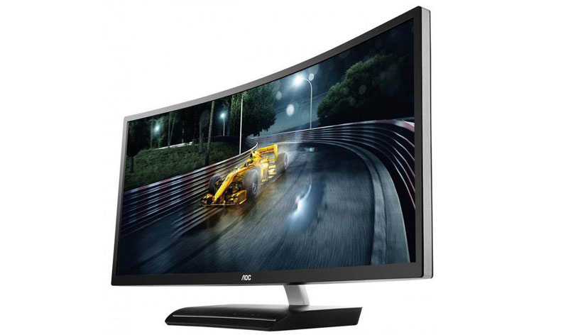 Закривљени монитор само за играче