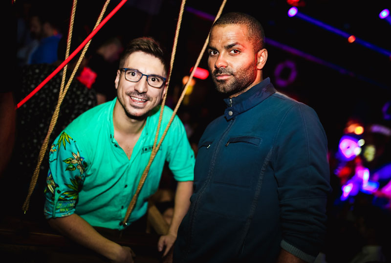 Тони Паркер на београдском сплаву