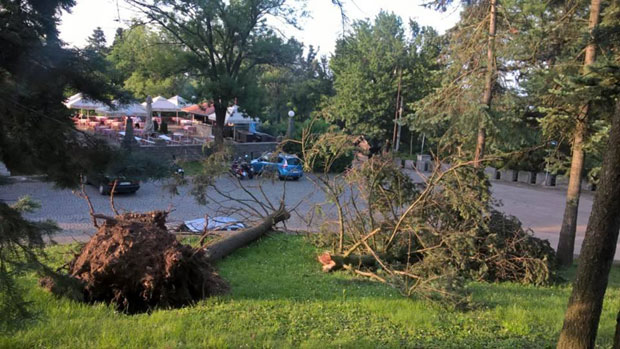 Торнадо ломио све по Авали