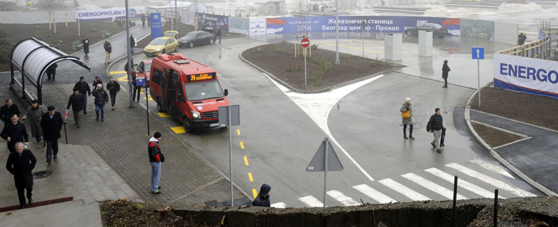 Аустријанци граде око станице Прокоп