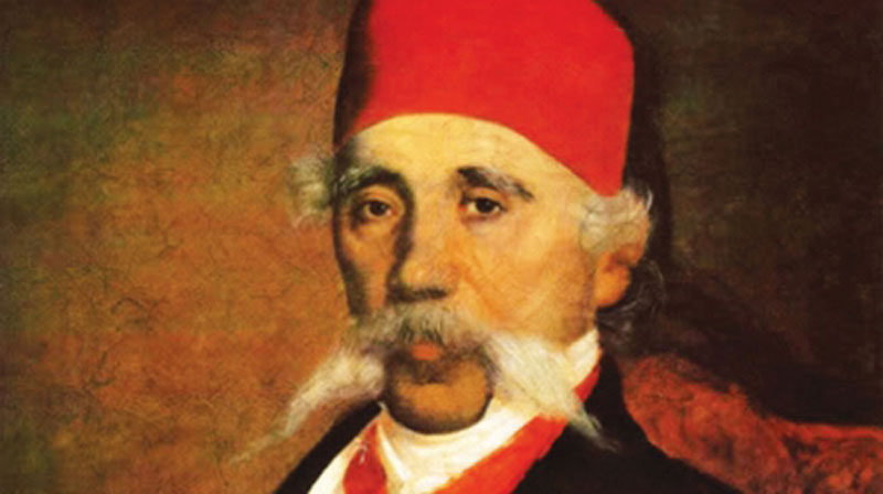 Споменик Вуку Караџићу у центру Љубљане