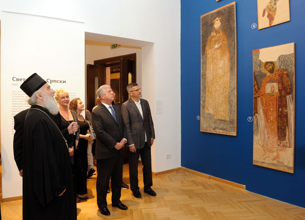 Свети Сава и његово жезло