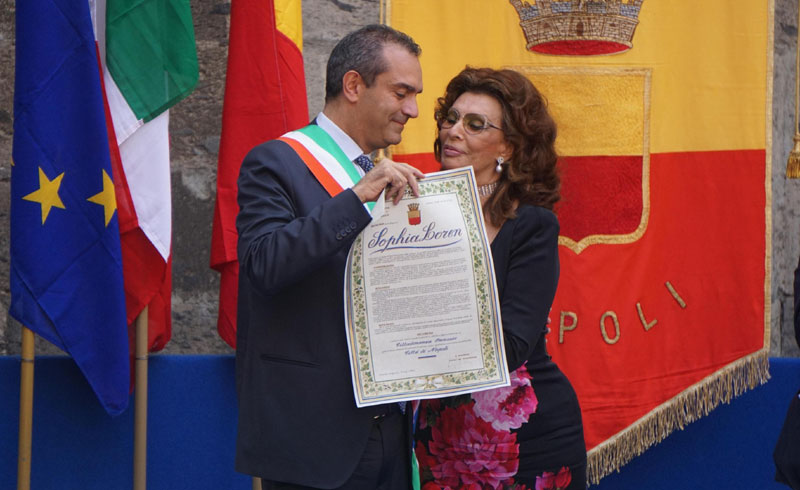 Софија Лорен постала почасна грађанка Напуља