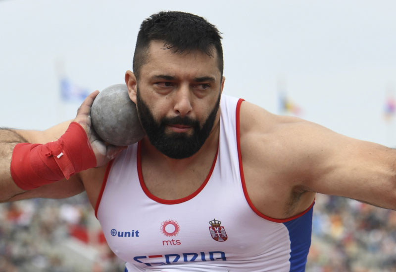 Колашинац пети у финалу бацања кугле на ЕП