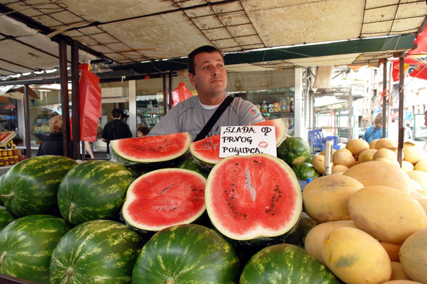 Род напунио београдске тезге 