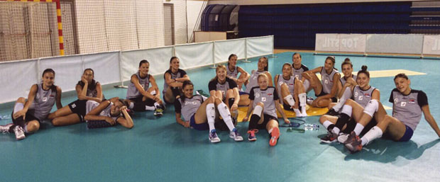 Најбоље одбојкашице на мору брусе форму за Игре