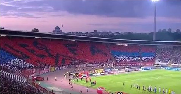 ВИДЕО: „Делије” имале поруку за УЕФА