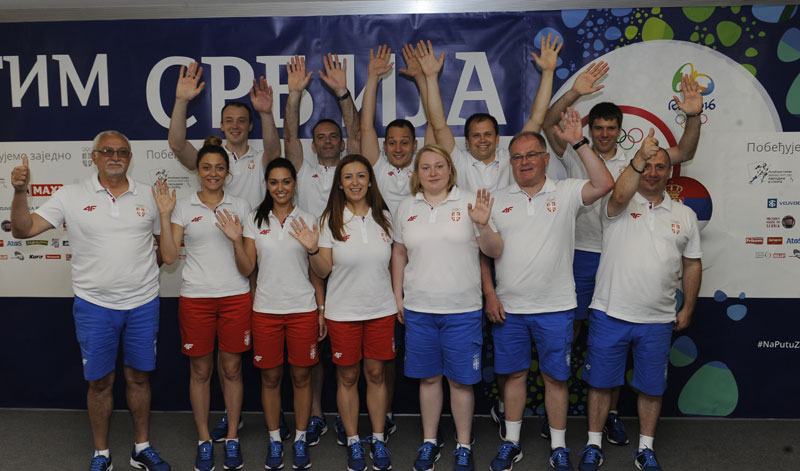 Стрелци отишли у Рио: Србијо, бићеш поносна на нас!