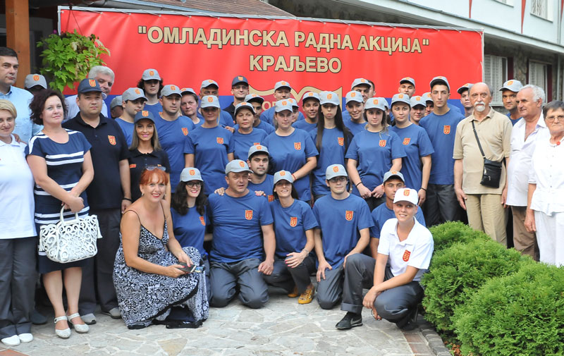 БРИГАДИРИ ПОНОВО НА ОКУПУ: Отворена омладинска радна акција Краљево 2016
