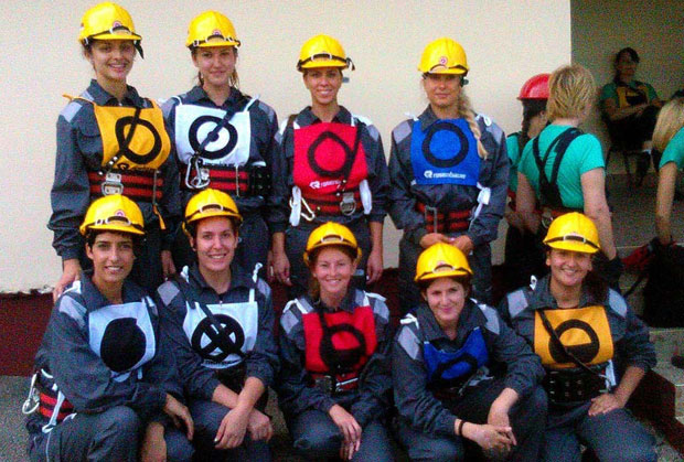 На олимпијади и жене ватрогасци