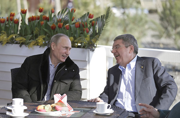 Хајка на МОК: Председника Баха називају Путиновом пудлицом