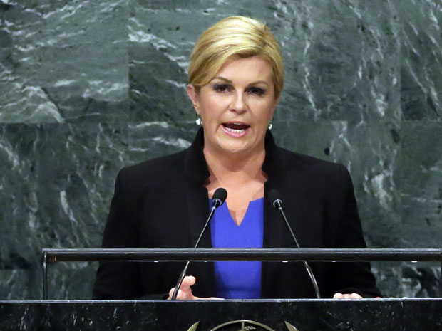 Председница Хрватске у Америци службено