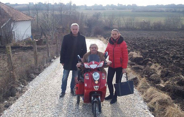 Добринка добила пут који јој живот значи