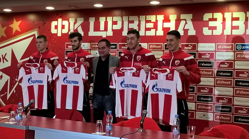 Звезда представила четворицу нових играча: Потписали Павков, Сенић, Вујаклија и Милић