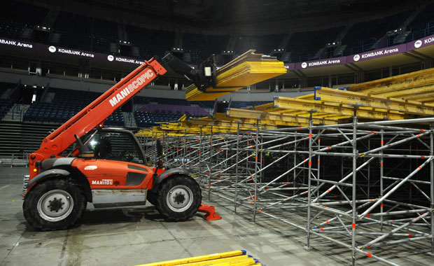 Репортери Новости у Комбанк арени: Ниче дворац краљице спортова