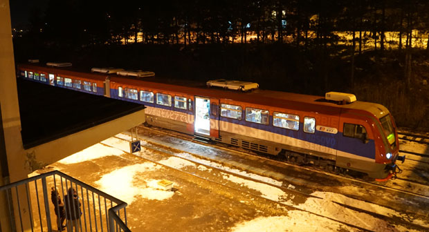 Воз који је кренуо за Косовску Митровицу вратио се у Београд