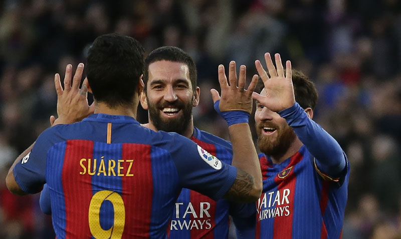 Примера: Играла се Барса