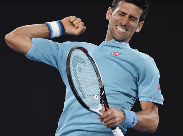 Новак тријумфално почео одбрану трона на АО: Било је право коцкање