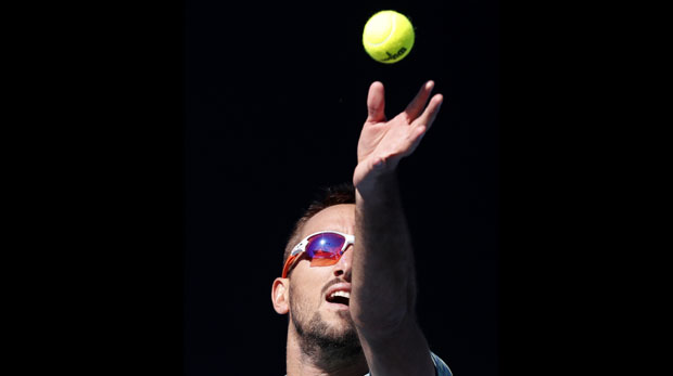 АО: Троицки - Вавринка 6:3, 2:6, 2:6, 6:7