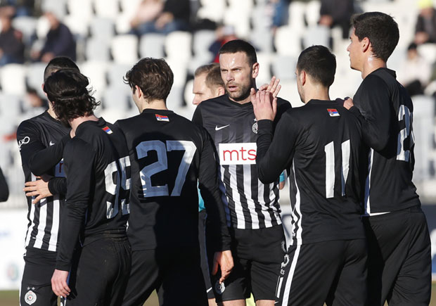 Лагана победа Партизана на припремама у Словенији: Четири гола за полувреме