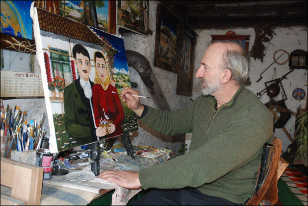 Чувени сликар ствара на Светој Мојсињској гори