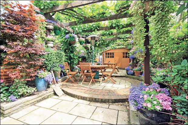 Врт за уживање и у градској вреви