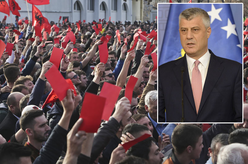 Тачи за столом тражи државу