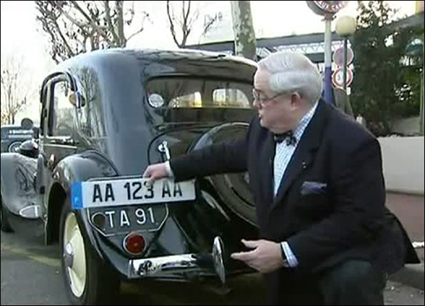 Французи регистарске таблице праве код обућара