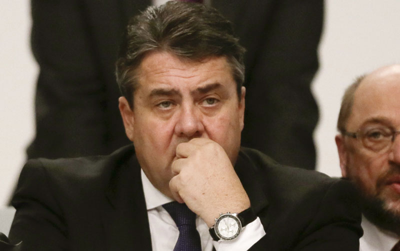 Лидер немачких социјалдемократа Зигмар Габријел неће се кандидовати за канцелара