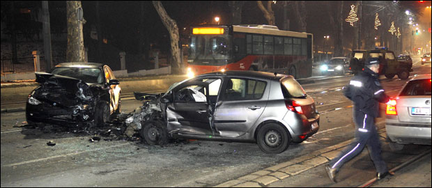 Судар BMW и клиа, погинуо мушкарац