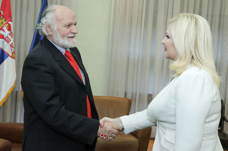 Михајловић са председником грчке компаније Актор о радовима на Коридору 10