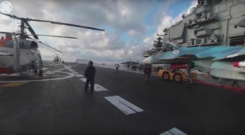 ПОГЛЕДАЈТЕ: Повратак авиона с „Адмирала Кузњецова“