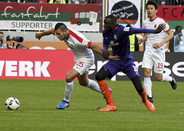 Вердер два пута водио, Бобадиља донео победу Аугсбургу у 94. минуту