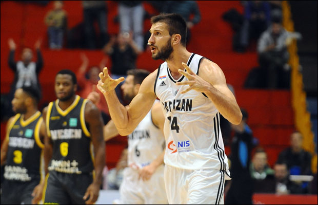 КРАЈ: ПАОК-Партизан 74:76 