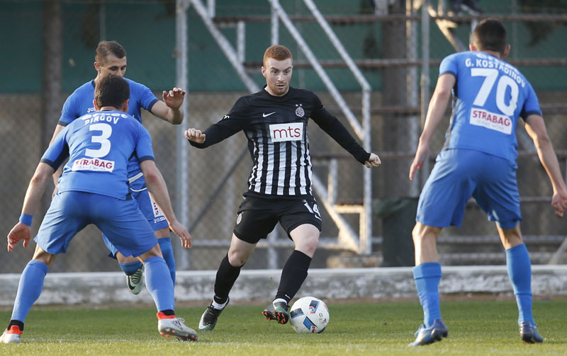 Партизан ремизирао са Левским: Јовановић донео правду