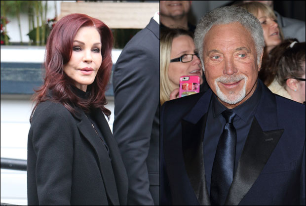 Присила Присли и Том Џонс у вези