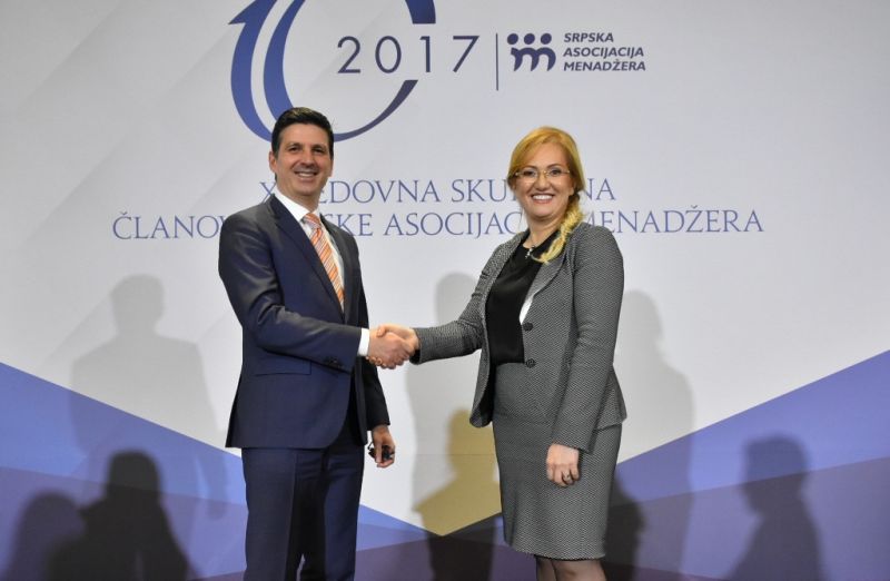 Српска асоцијација менаџера. Станка Пејановић нови председник 