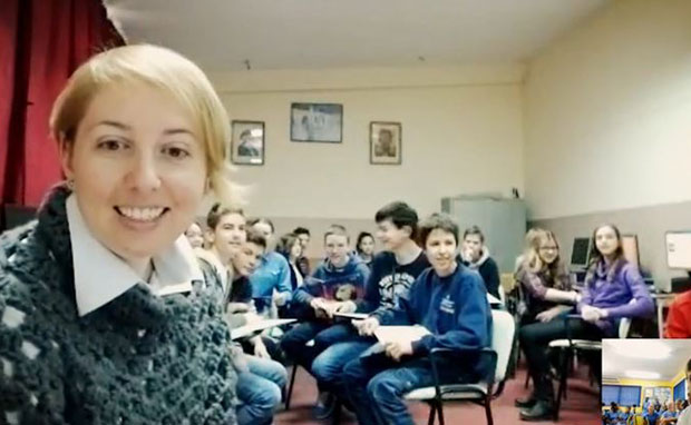 Наставница Ана ђацима довела свет у учионицу