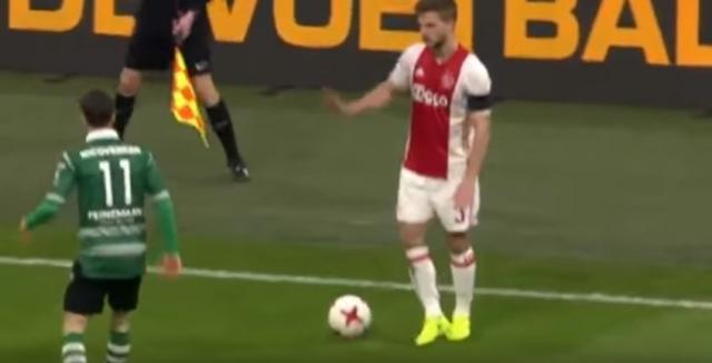 СРАМОТАН ПОТЕЗ ФЕЛТМАНА: Зар се тако понаша заменик капитена Ајакса? (ВИДЕО)